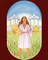 Free Maiden of Pentacles Ecard