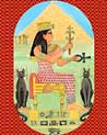 Free Priestess of Wands Tarot Ecard