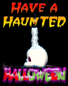 Happy Halloween Ghost  Free Animated Ecard