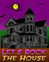 Happy Halloween Haunted House  Free Animated Ecard