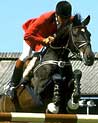 Jumping horse at Devon Ecard