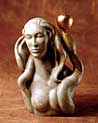 Free Temptation Woman Sculpture Ecard