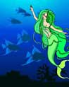 Lake Lady free Mermaid Ecard