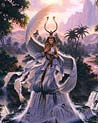 ISIS - Child of EGoddess Arth and Sky Free Goddess Art Ecard