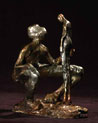 Free Good Enough Bronze Sculpture Ecard