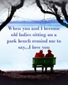 Old Ladies Free Lesbian Art Ecard