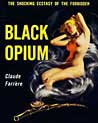 Black Opium Ecard 1950s Pulp Fiction Book Cover 