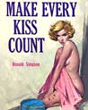 Make Every Kiss Count Ecard 1950s Pulp Fiction Book Cover 