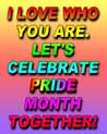 Let's Celebrate Pride Together Free Gay Pride Ecard