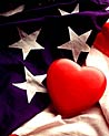 Patriotic Heart Ecard