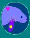 Free Manatee Song Animal Ecard