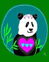 Free Panda Song Animal Ecard